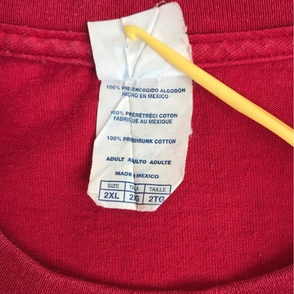 Delta Pro Weight Retro Florida State Garnet Gold Crew Neck T Shirt Men Size 2XL - Picture 7 of 13